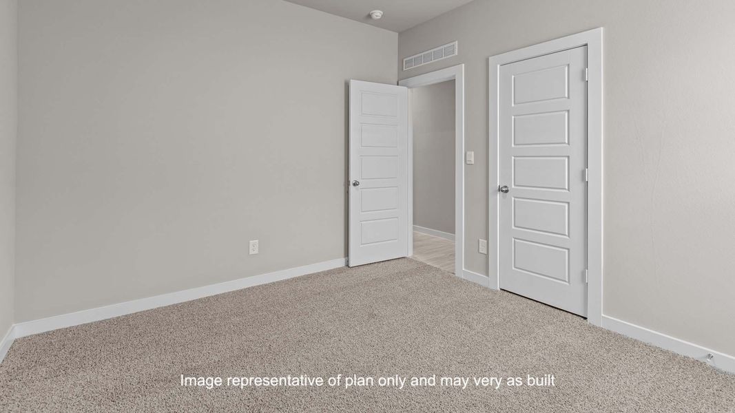 Spacious, unfurnished interior of a new home in Viridian, Lubbock (Image 16).