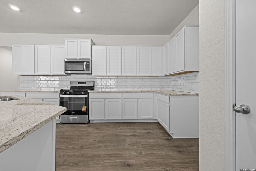 Furnished interior view inside a new home in Redbird Ranch, San Antonio (Image 5).