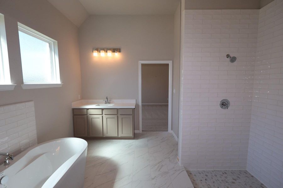 Spa-like primary bath