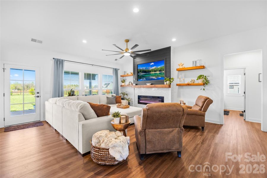 Furnished interior view inside a new home in , Salisbury (Image 11).