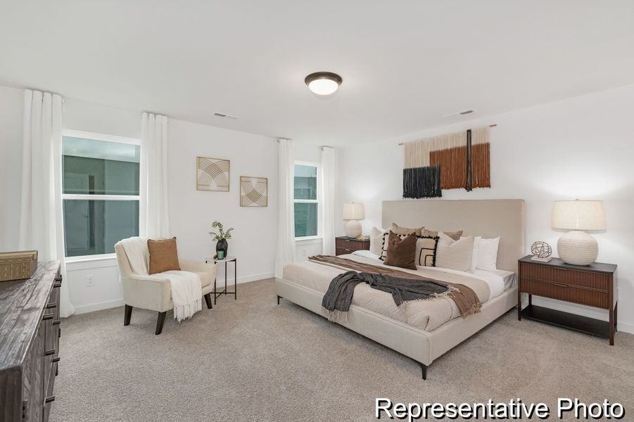 Furnished interior view inside a new home in Lake Royale, Louisburg (Image 14). Furnished interior view inside a new home in Lake Royale, Louisburg (Image 14).