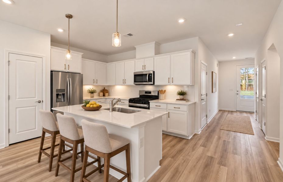 Furnished interior view inside a new home in Alston Park, Greenville (Image 16).