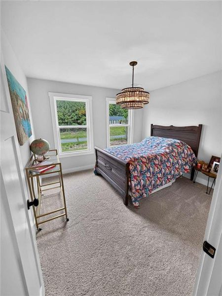 Furnished interior view inside a new home in , Gillsville (Image 27).