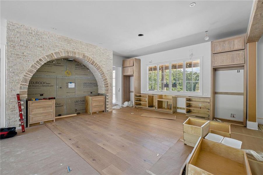 Furnished interior view inside a new home in , Milton (Image 11).