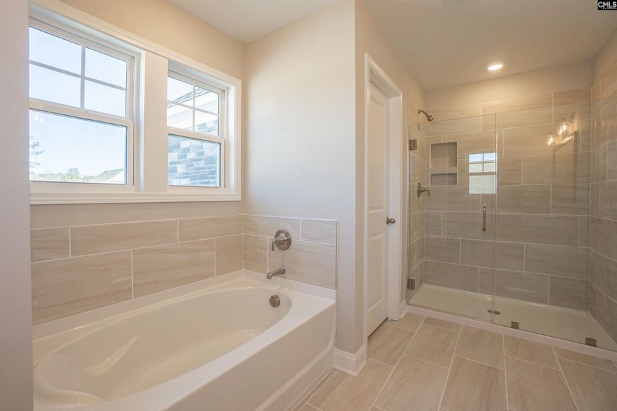 Furnished interior view inside a new home in The Cove, Sumter (Image 32).