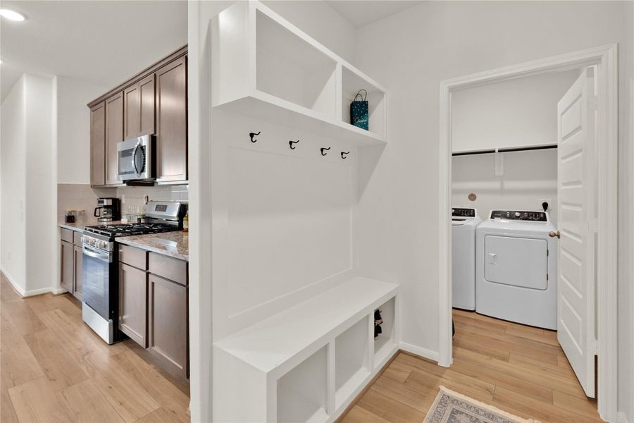 Furnished interior view inside a new home in , Magnolia (Image 9).