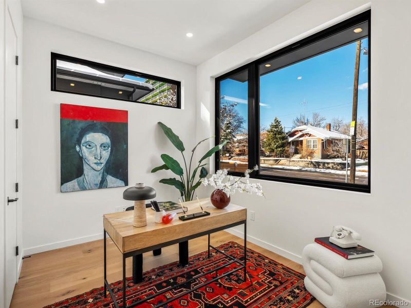 Furnished interior view inside a new home in , Denver (Image 8).