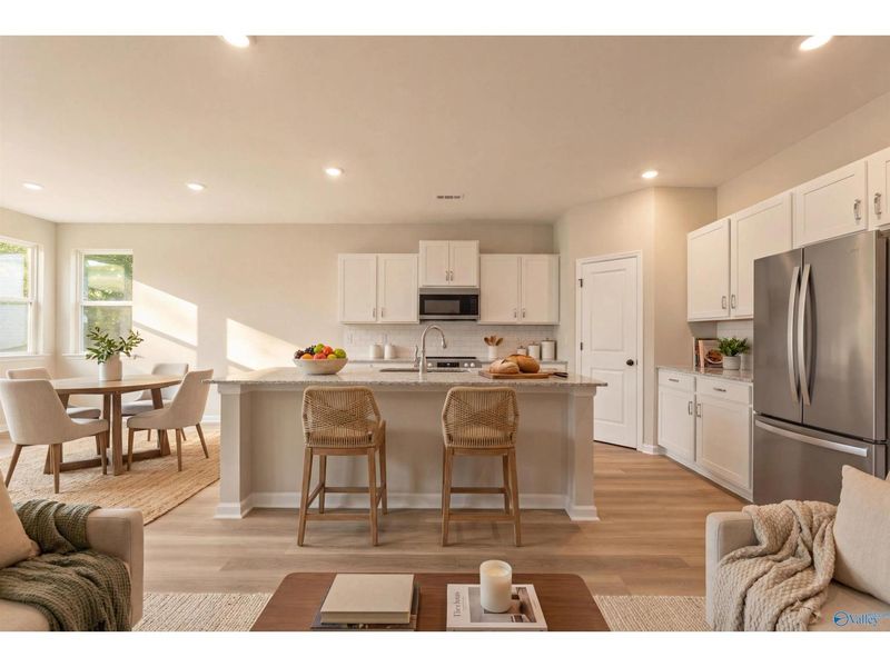 Furnished interior view inside a new home in Bailey Park, Fayetteville (Image 5).