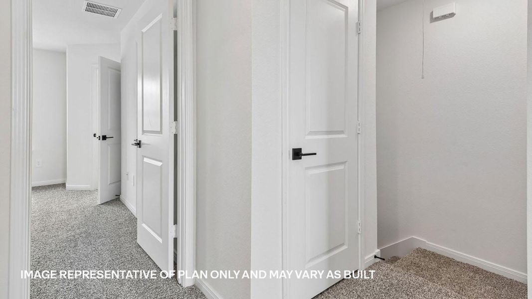 Spacious, unfurnished interior of a new home in Avery Centre, Round Rock (Image 22). Spacious, unfurnished interior of a new home in Avery Centre, Round Rock (Image 22).