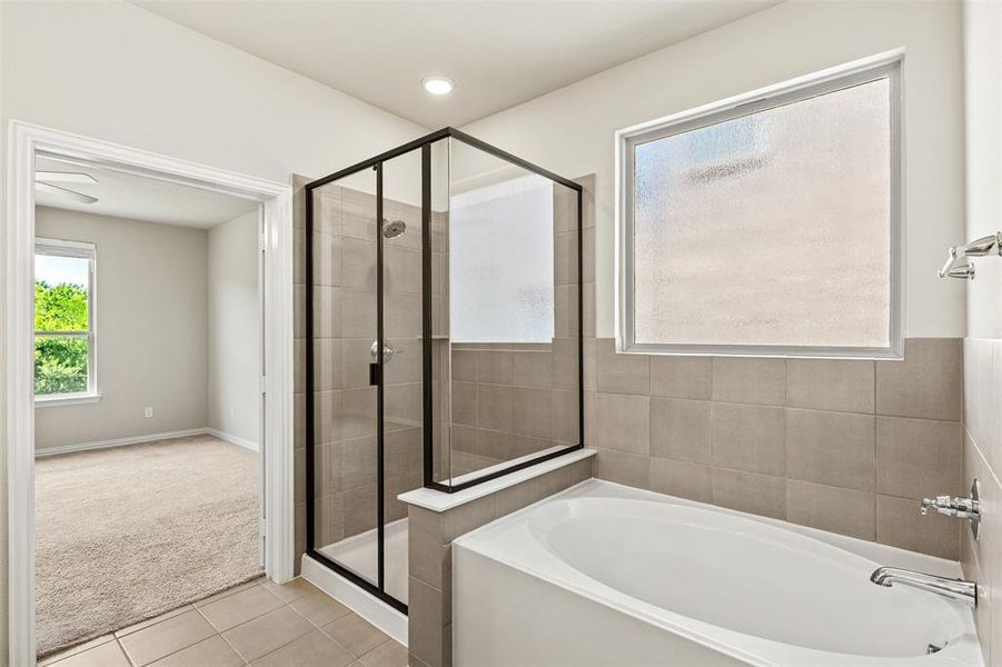 Furnished interior view inside a new home in , Forney (Image 14).