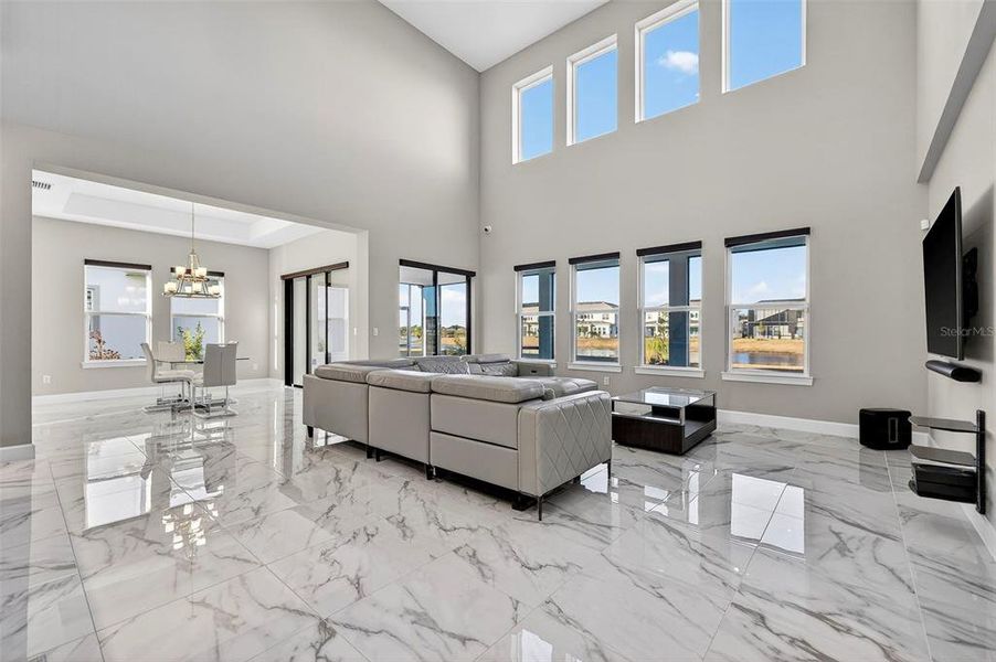 Furnished interior view inside a new home in , Wesley Chapel (Image 19).