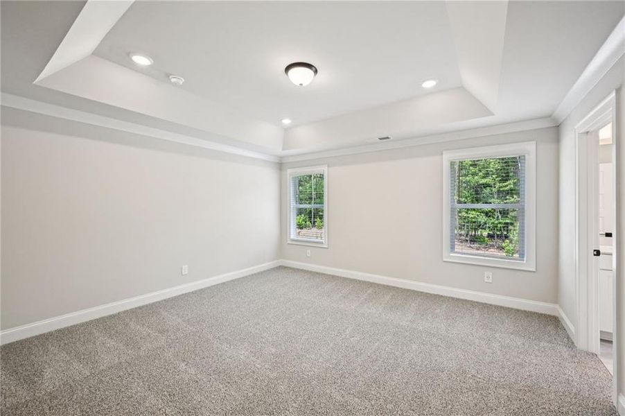 Spacious, unfurnished interior of a new home in Vines at Mill Creek - Legacy Series, Braselton (Image 40).