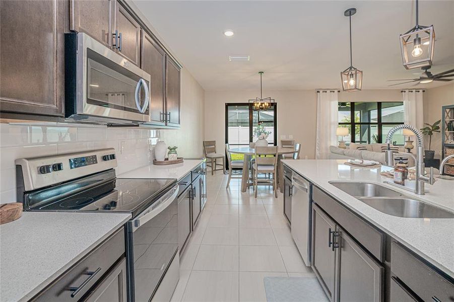 Furnished interior view inside a new home in , North Port (Image 11).