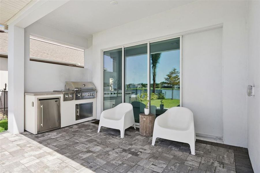 Exterior details and patio area of a home in , Orlando (Image 3). Exterior details and patio area of a home in , Orlando (Image 3).