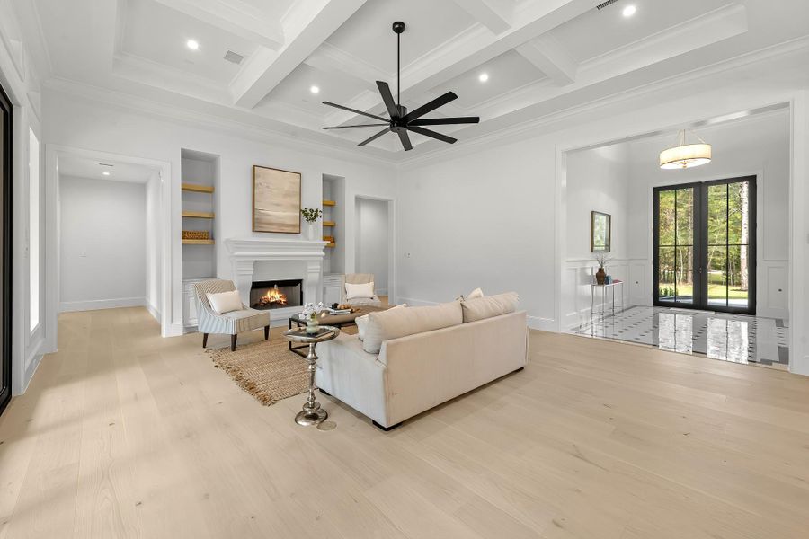 Furnished interior view inside a new home in , Montgomery (Image 30). Furnished interior view inside a new home in , Montgomery (Image 30).