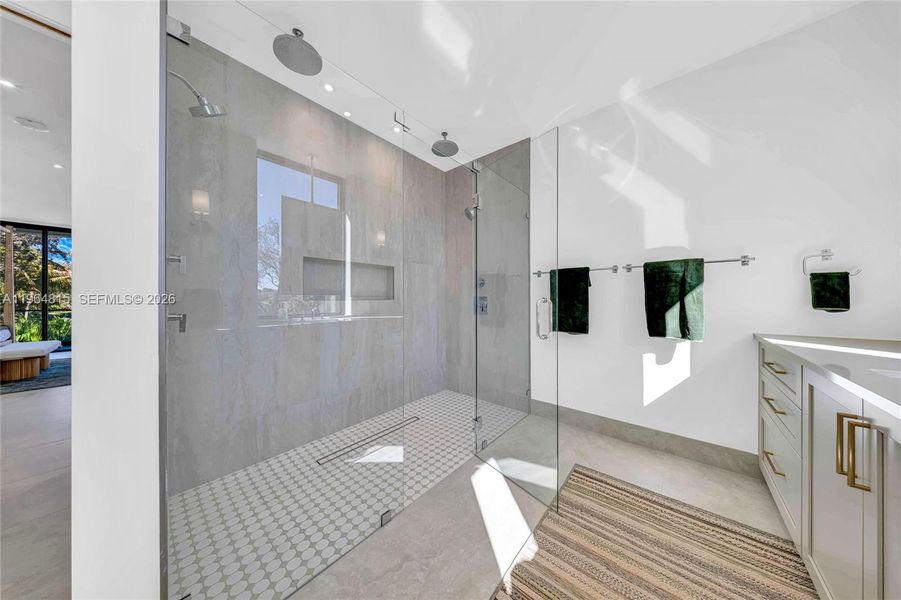 Furnished interior view inside a new home in , Miami (Image 40). Furnished interior view inside a new home in , Miami (Image 40).