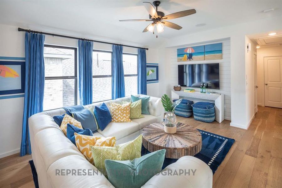 Furnished interior view inside a new home in Hillstead, Lavon (Image 25).