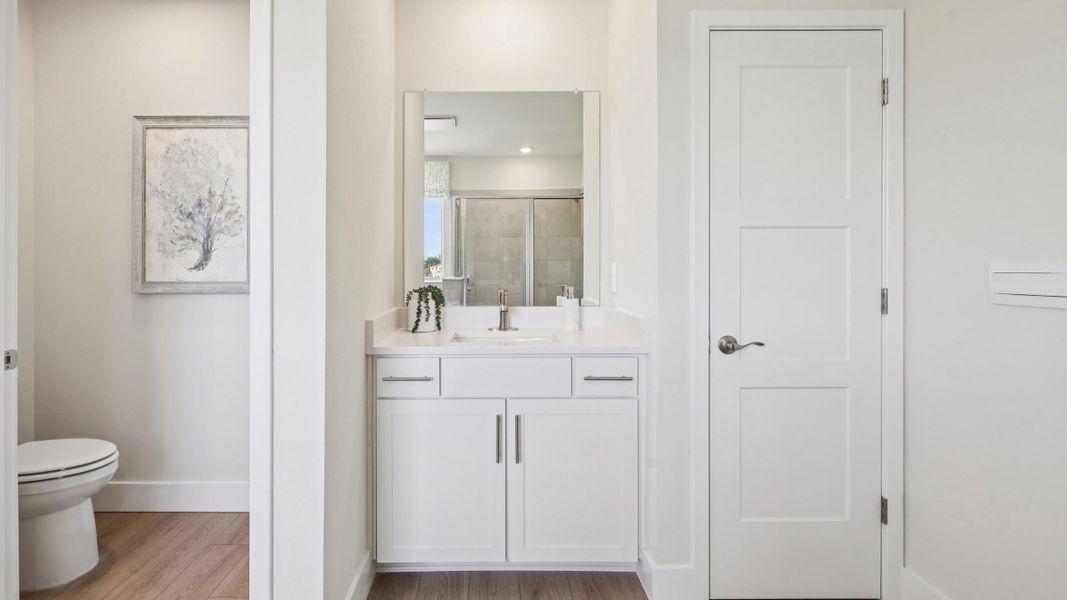 Representative furnished interior of a home built from the Holden by D.R. Horton in Tartan Farms at Winding Oaks, Ocala (Image 31).