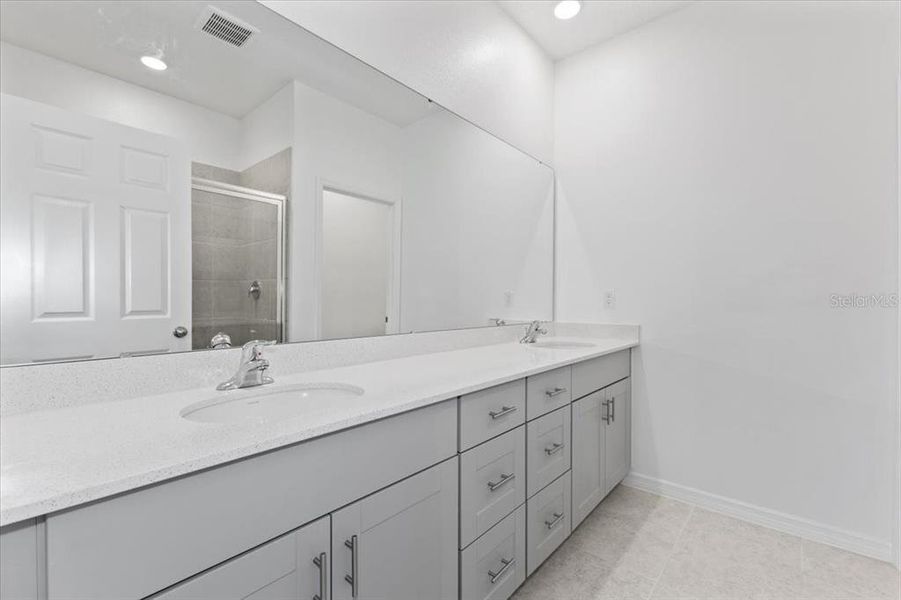 Furnished interior view inside a new home in Highfield at Twisted Oaks, Wildwood (Image 4).