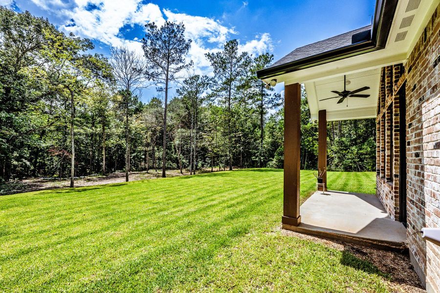 Guest House Back Porch