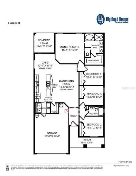 2D floor plan layout of this home in Jackson Crossing, Palmetto, FL (Image 2).