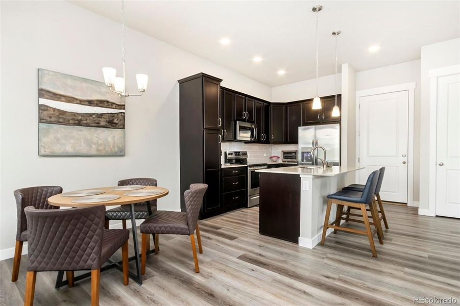 Furnished interior view inside a new home in , Loveland (Image 4).