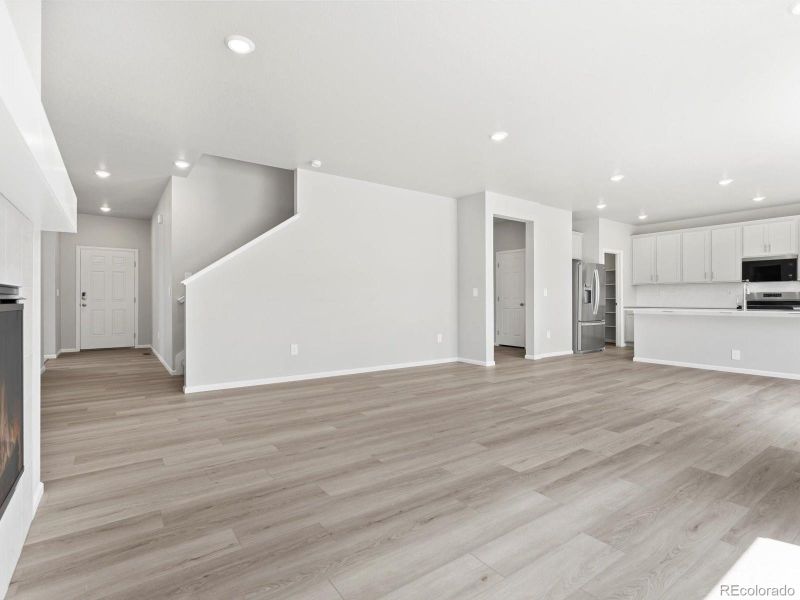 Spacious, unfurnished interior of a new home in Poudre Heights: The Alpine Collection, Windsor (Image 27).