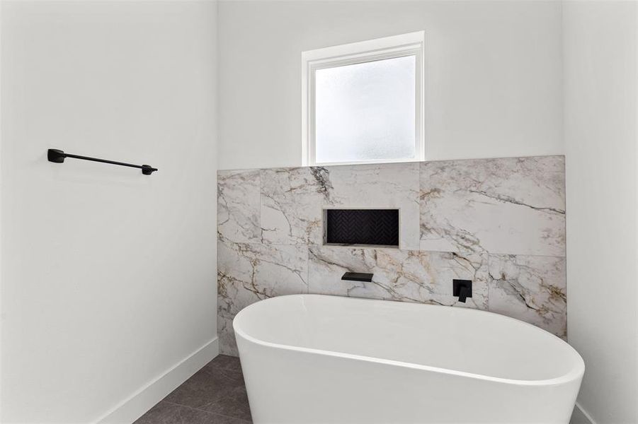 Furnished interior view inside a new home in , Dallas (Image 9).