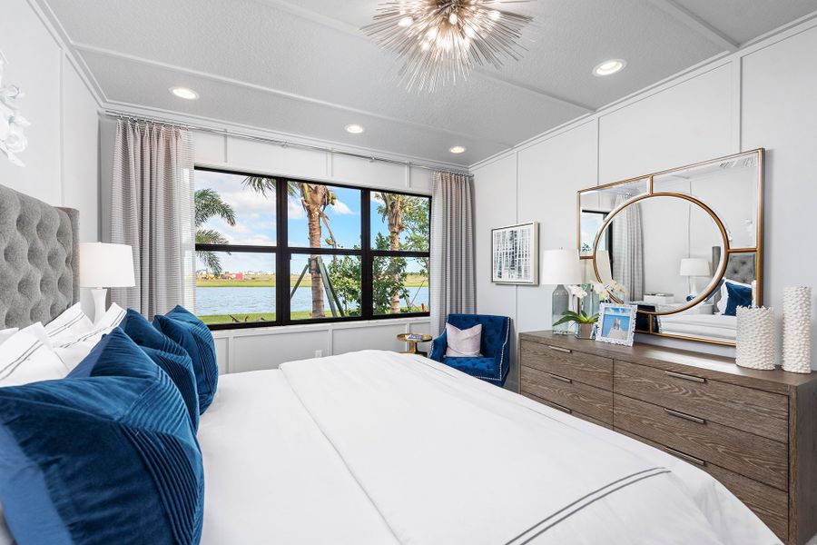Representative furnished interior of a home built from the Abaco by GL Homes in Valencia Parc at Riverland, Port St. Lucie (Image 20).
