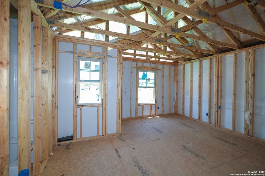 Spacious, unfurnished interior of a new home in Blue Ridge Ranch, San Antonio (Image 13).