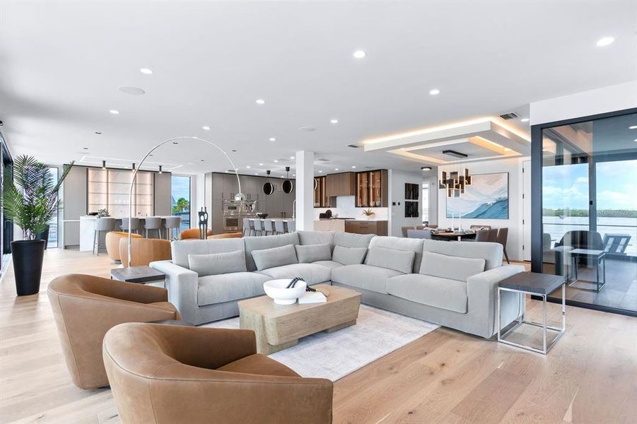 Furnished interior view inside a new home in , Madeira Beach (Image 19). Furnished interior view inside a new home in , Madeira Beach (Image 19).