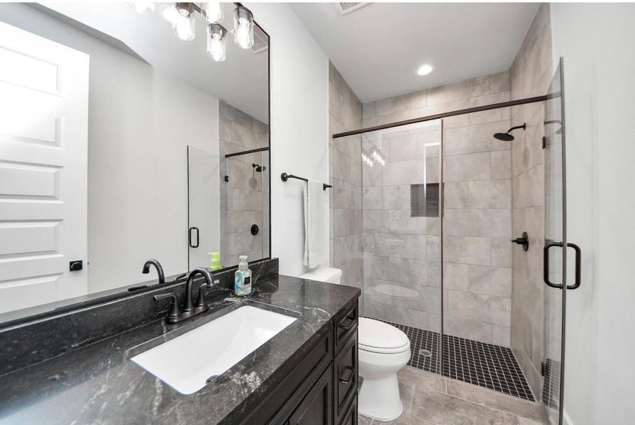 Furnished interior view inside a new home in , Willis (Image 17). Furnished interior view inside a new home in , Willis (Image 17).