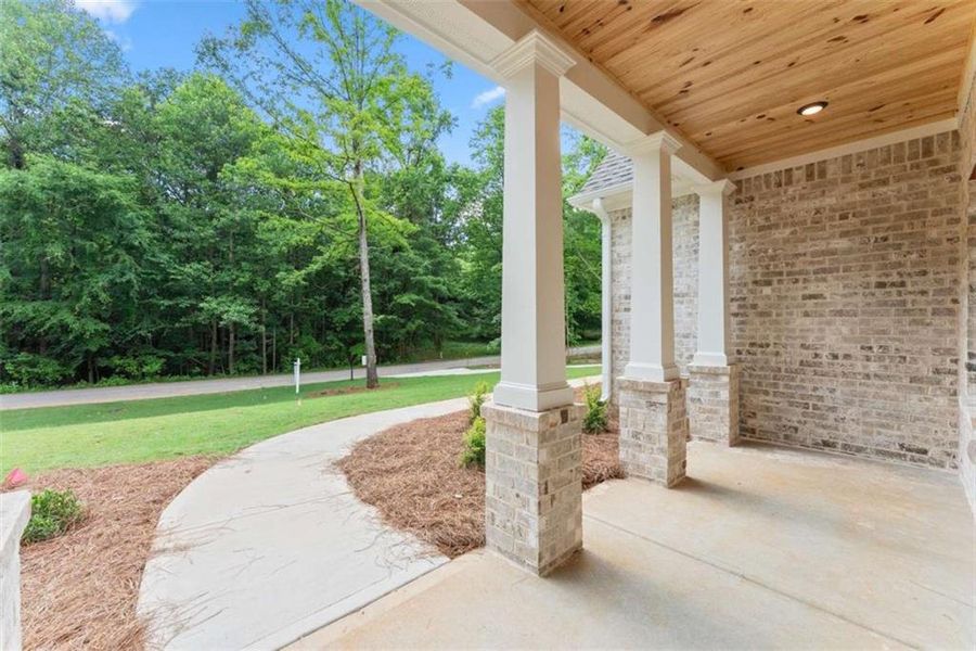 Exterior details and patio area of a home in , Maysville (Image 37).