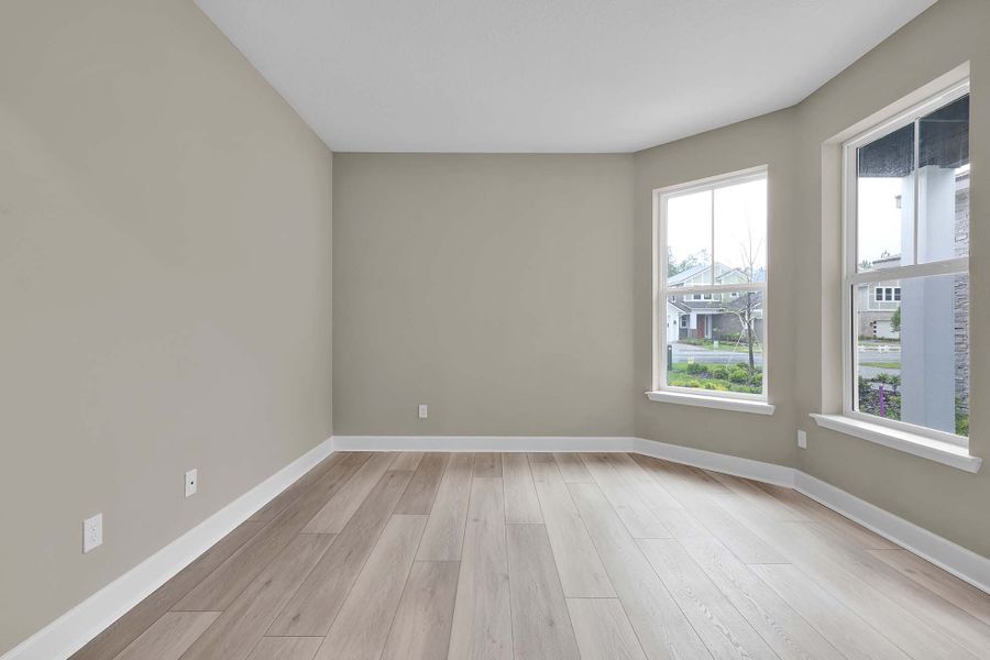 Representative unfurnished interior of a home built from the The Juniper by Providence Homes (Florida) in Reflections at Nocatee, Nocatee (Image 11). Representative unfurnished interior of a home built from the The Juniper by Providence Homes (Florida) in Reflections at Nocatee, Nocatee (Image 11).