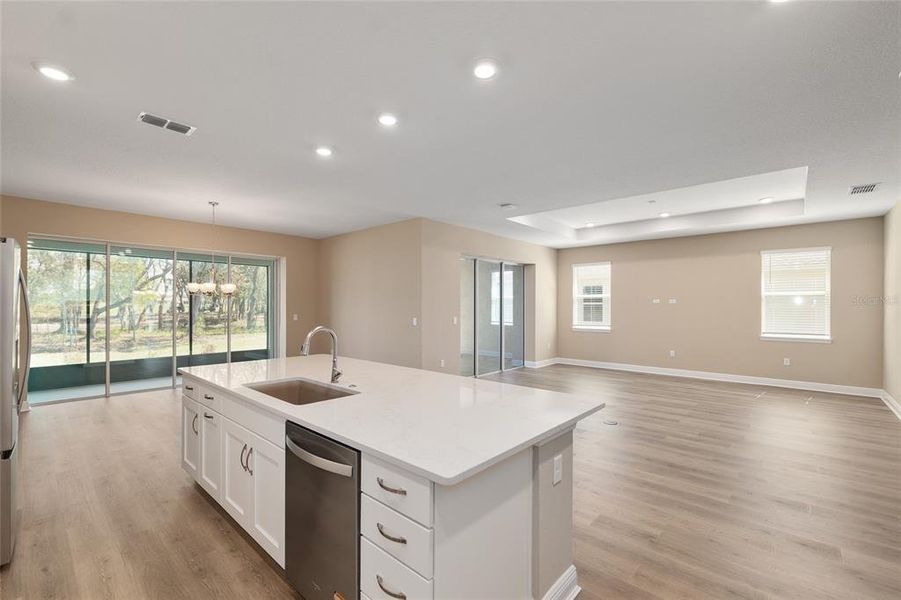Furnished interior view inside a new home in , Ocala (Image 10).