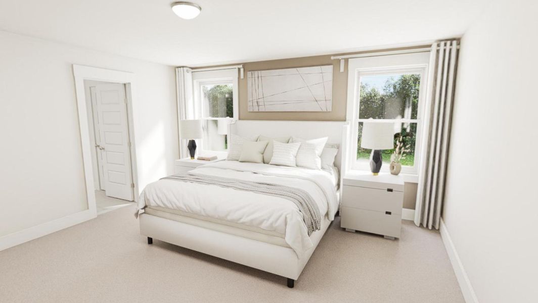 Furnished interior view inside a new home in Tupelo Junction, Mebane (Image 7).
