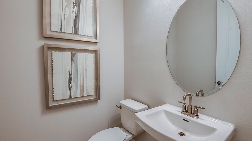 Furnished interior view inside a new home in Veranda Oaks, Port St. Lucie (Image 10).