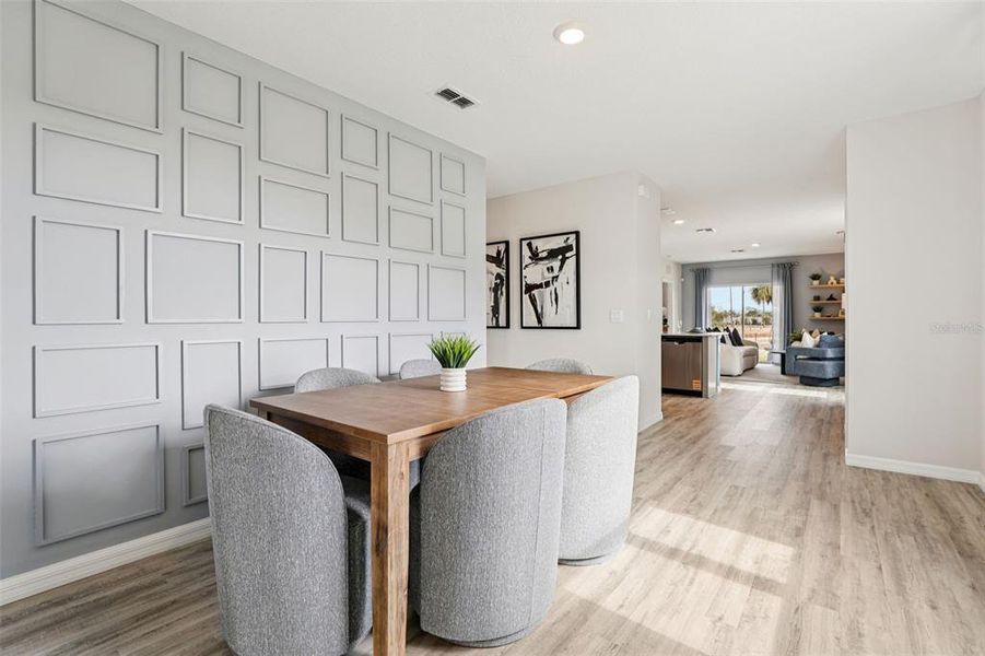 Furnished interior view inside a new home in , Winter Haven (Image 24). Furnished interior view inside a new home in , Winter Haven (Image 24).