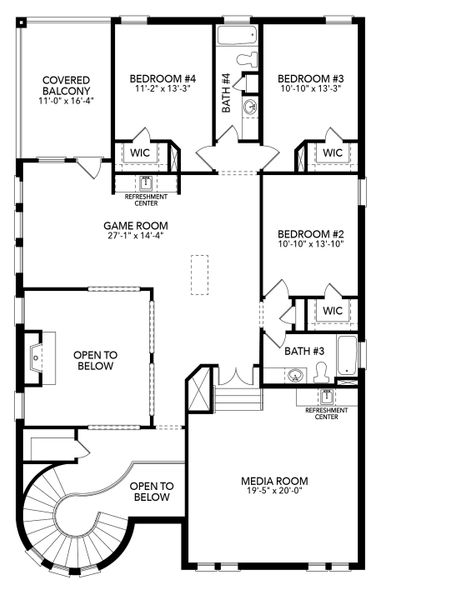 2D floor plan layout of this home in Cambridge Manor, North Richland Hills, TX (Image 3). 2D floor plan layout of this home in Cambridge Manor, North Richland Hills, TX (Image 3).
