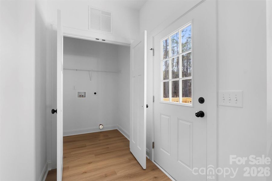 Laundry area Laundry area