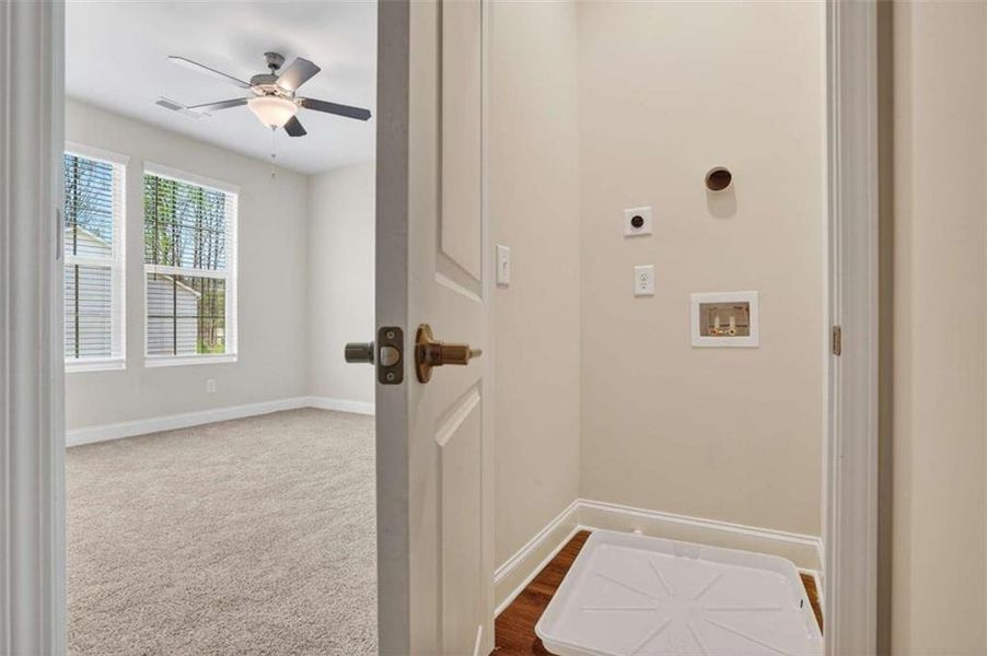 Spacious, unfurnished interior of a new home in Morning Creek Forest, South Fulton (Image 11).