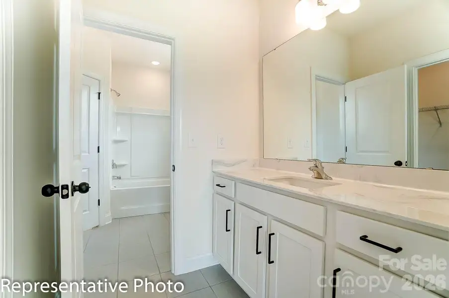 Furnished interior view inside a new home in Robinson Oaks, Gastonia (Image 7). Furnished interior view inside a new home in Robinson Oaks, Gastonia (Image 7).