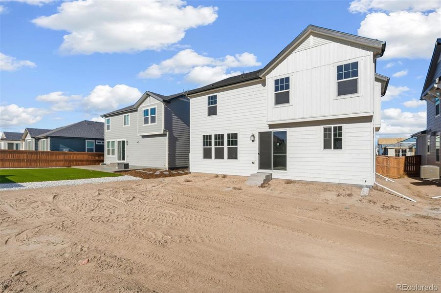 Exterior details and patio area of a home in Farmlore, Brighton (Image 4).