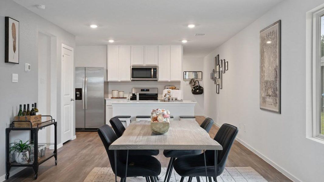 Furnished interior view inside a new home in Sunset Valley, Hockley (Image 12).