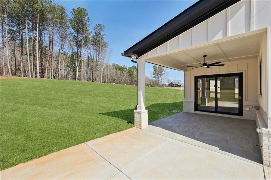 Exterior details and patio area of a home in , Auburn (Image 34).