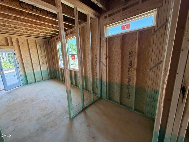 In-progress construction of a new home in Wendell Ridge, Wendell, NC (Image 27).
