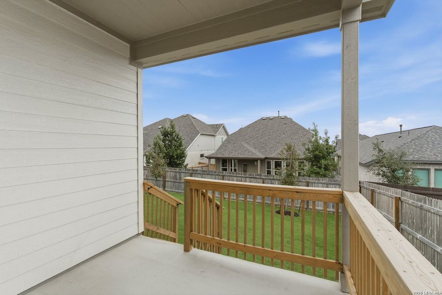 Exterior details and patio area of a home in Corley Farms, Boerne (Image 2). Exterior details and patio area of a home in Corley Farms, Boerne (Image 2).
