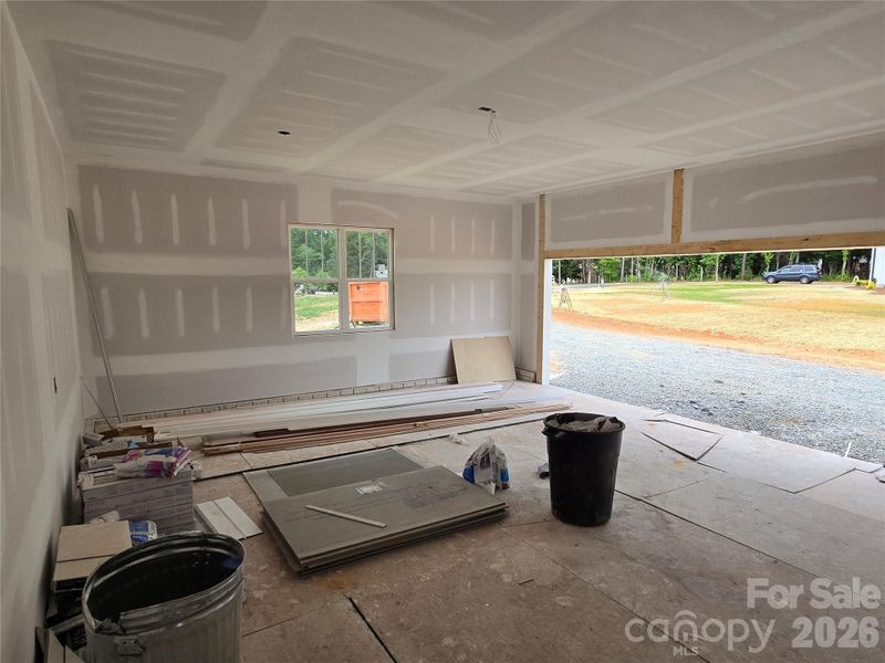 In-progress construction of a new home in , Lexington, NC (Image 13).