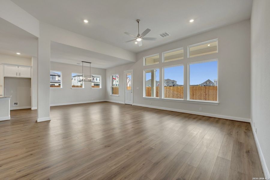 Spacious, unfurnished interior of a new home in , San Antonio (Image 18). Spacious, unfurnished interior of a new home in , San Antonio (Image 18).