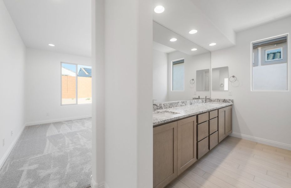 Furnished interior view inside a new home in Sun City Festival, Buckeye (Image 11).